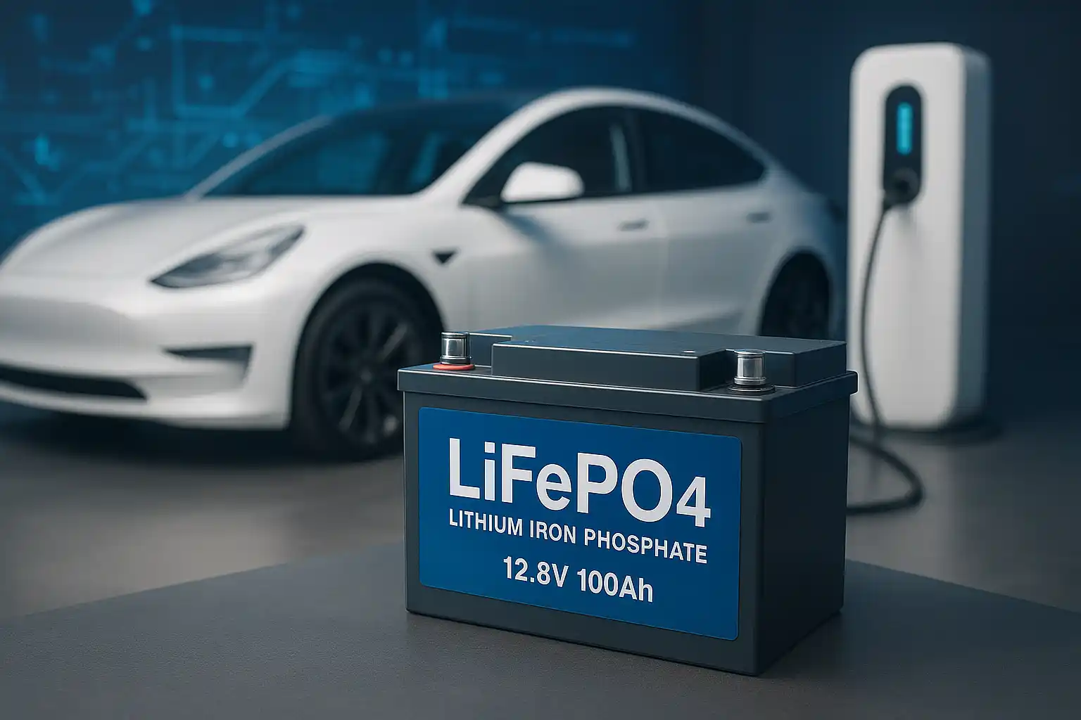 Пример использования аккумулятора LiFePO4