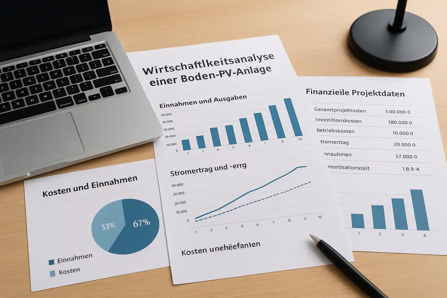 Wirtschaftlichkeitsanalyse am Schreibtisch