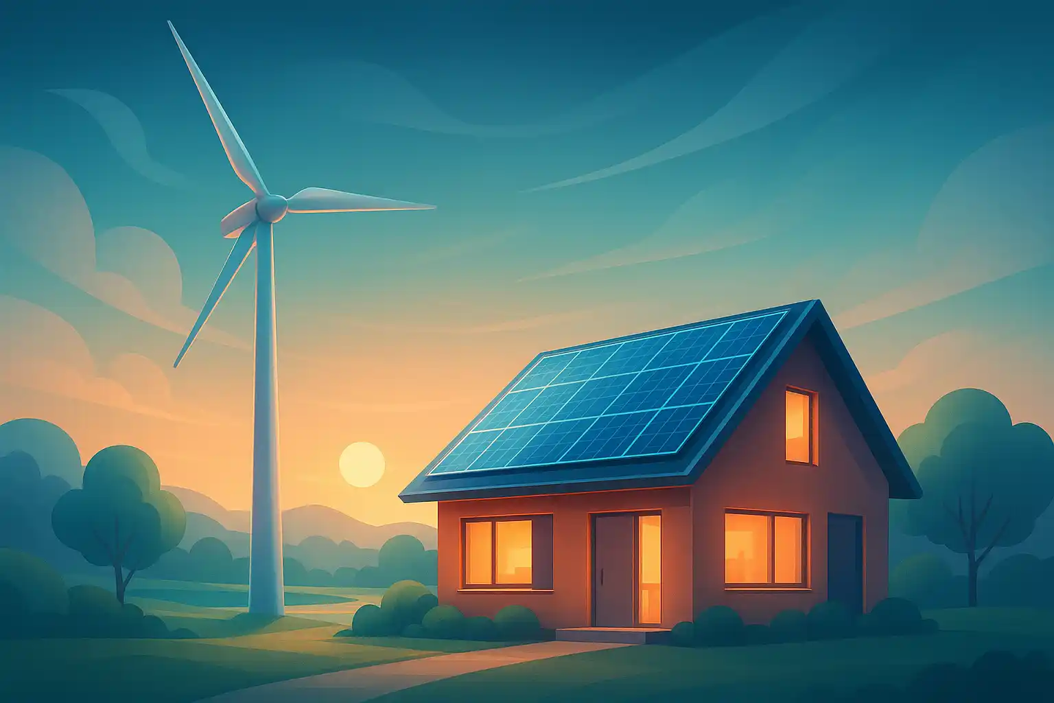 Korzyści z energii wiatrowej w domu